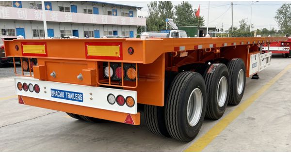 Tri Axle 40 ft Flatbed Trailer for Sale