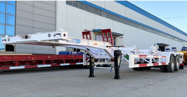 2 Axle 40 ft Skeletal Semi Trailer