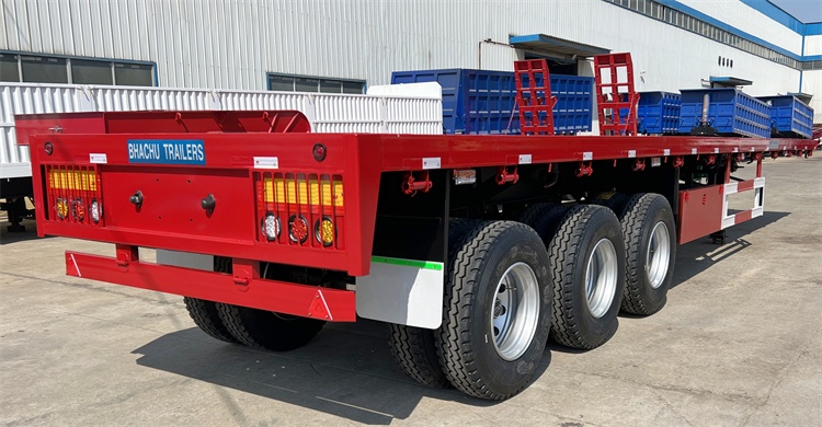 Tri Axle Trailer for Sale | 3 Axle Flatbed Trailer | Bhachu Trailer for Sale
