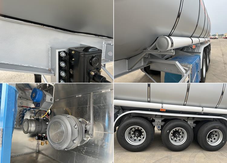 30000 Liters Stainless Steel Tanker Trailer for Sale In Kenya