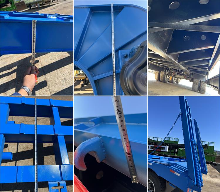 Bhachu Tri Axle 60 Ton Low Bed Trailer for Sale In Kenya