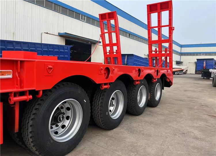 4 Axle 100 Ton Low Bed Truck Trailer for Sale in Kenya -  Bhachu Trailers for Sale