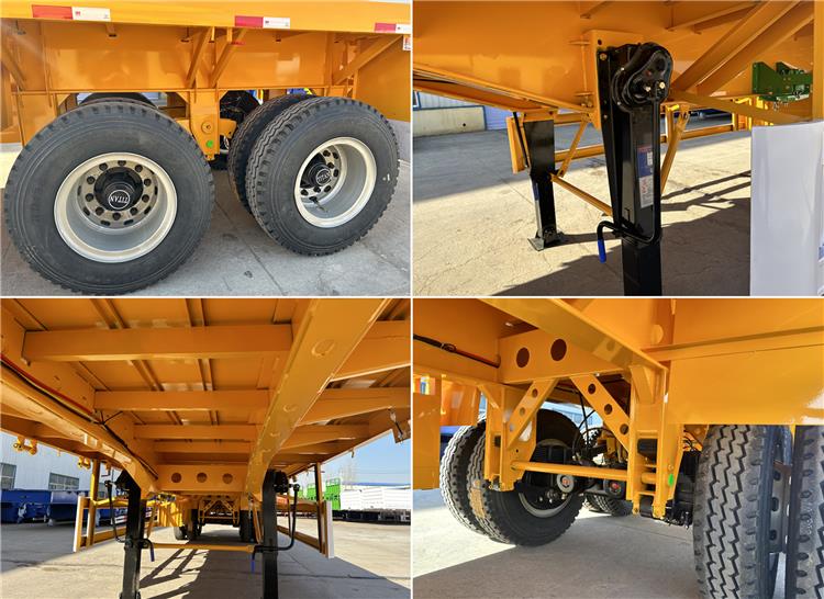 2 Axle 40 ft Flatbed Trailer for Sale In Uganda