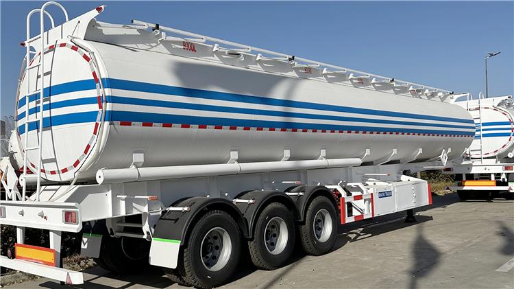 Bhachu 45000 Liters Fuel Tanker Trailer for Sale In Tanzania