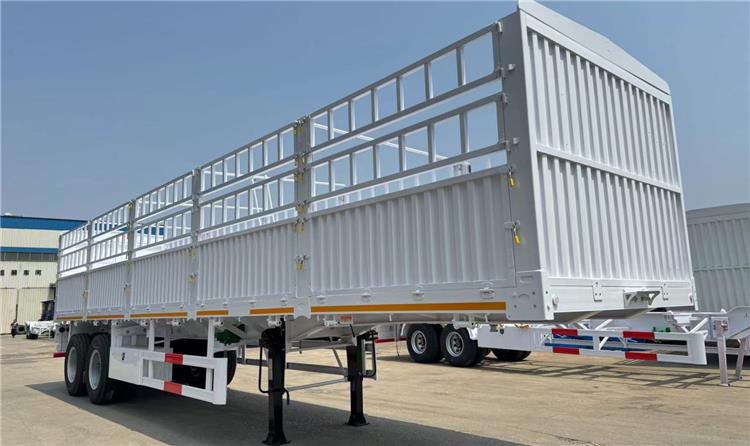 Bhachu 2 Axle Fence Cargo Semi Trailer for Sale In Zambia