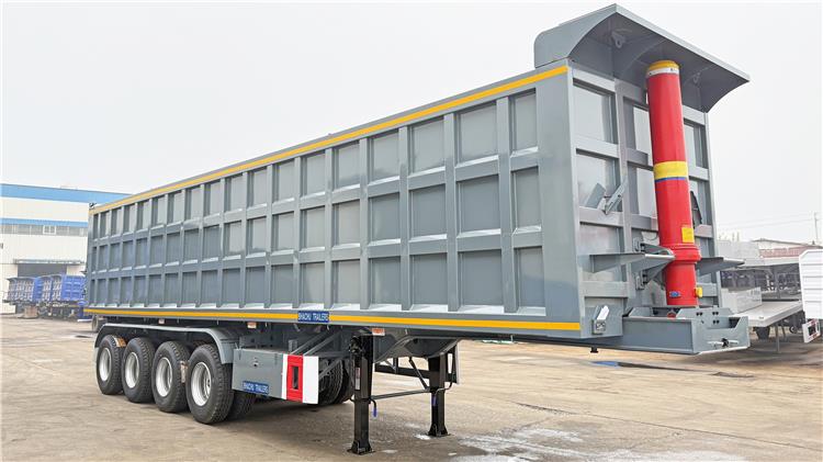 Bhachu 4 Axle 80 Ton Dump Semi Trailer Price for Sale In Tanzania