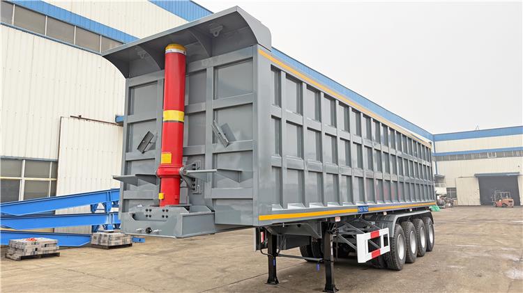 Bhachu 4 Axle 80 Ton Dump Semi Trailer Price for Sale In Tanzania