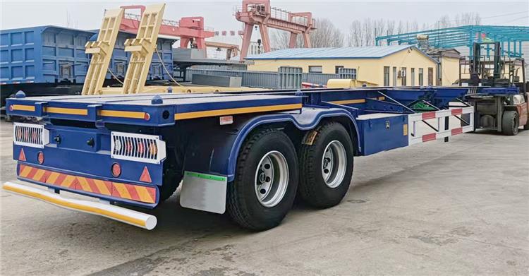 2 Axle 40ft Container Chassis Trailer for Sale In Zambia