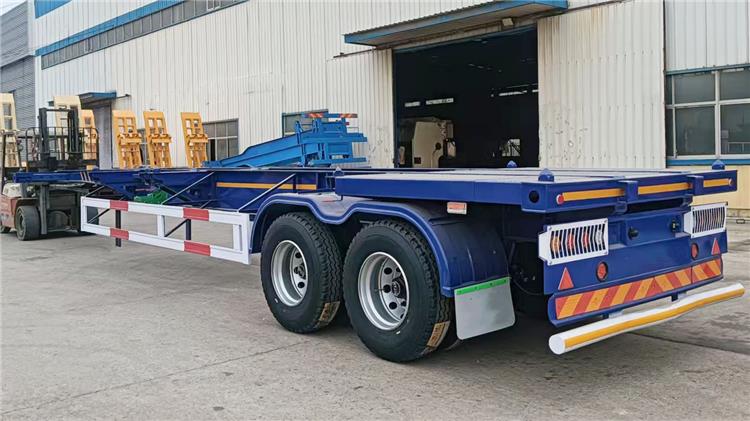 2 Axle 40ft Container Chassis Trailer for Sale In Zambia