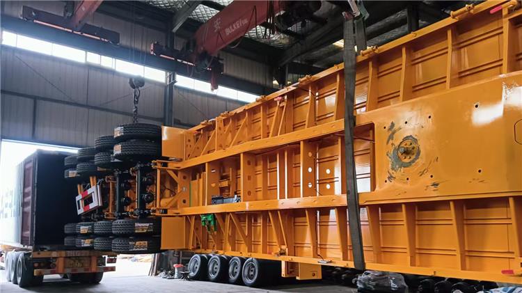 4 Axle 40 feet Flatbed Semi Trailer for Sale In Kenya