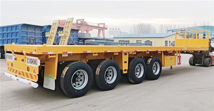 4 Axle 40 feet Flatbed Semi Trailer for Sale In Kenya