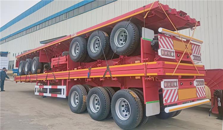 Tri Axle 40ft Flatbed Trailer for Sale In Kenya