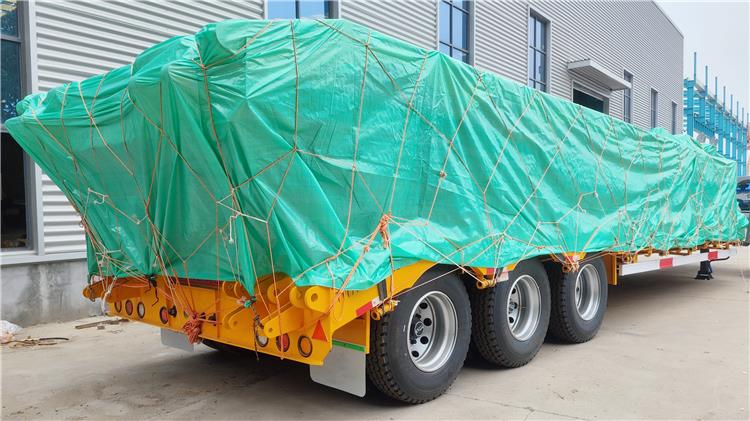 60 Ton Low Bed Semi Trailer for Sale In Tanzania