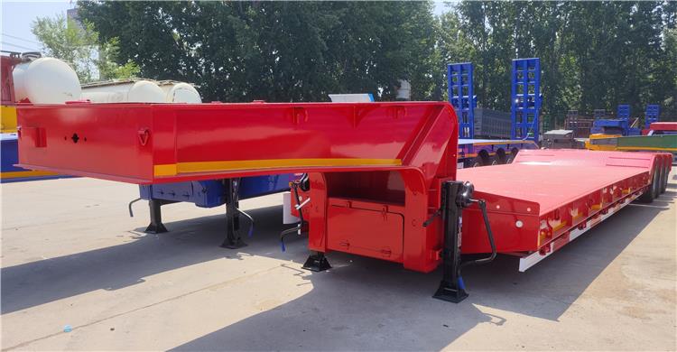 Bhachu 3 Axle 80 Ton Low Bed Trailer for Sale In Kenya