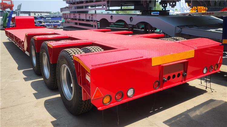 Bhachu 3 Axle 80 Ton Low Bed Trailer for Sale In Kenya
