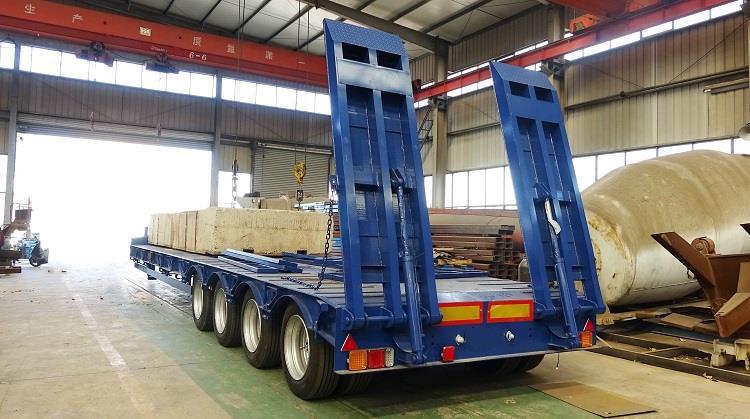 Bhachu 4 Axle 100 Tons Low Loader Trailer for Sale In Kenya Kisumu