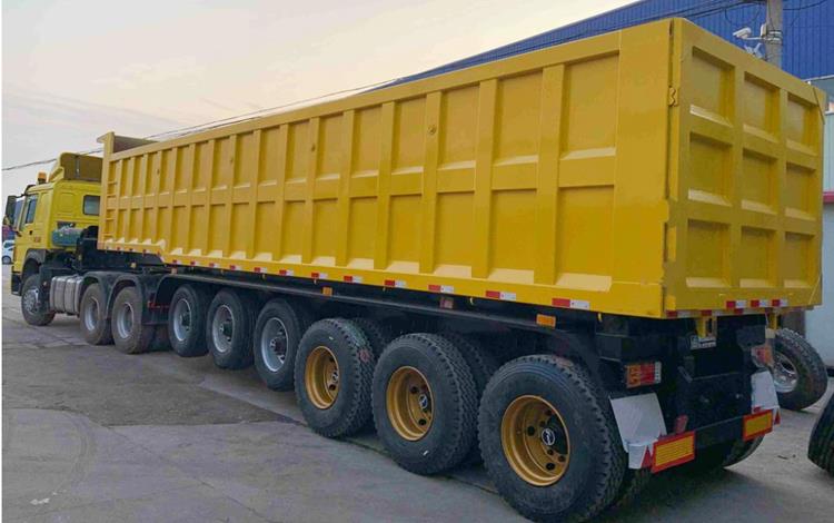 Bhachu 6 Axle 45CBM Tip Trailer for Sale Near Me In Kenya