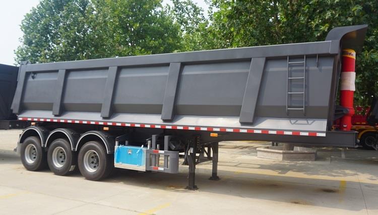 Bhachu Tipper Trailer for Sale | 33cbm Tipping Trailer for Kenya Mombasa