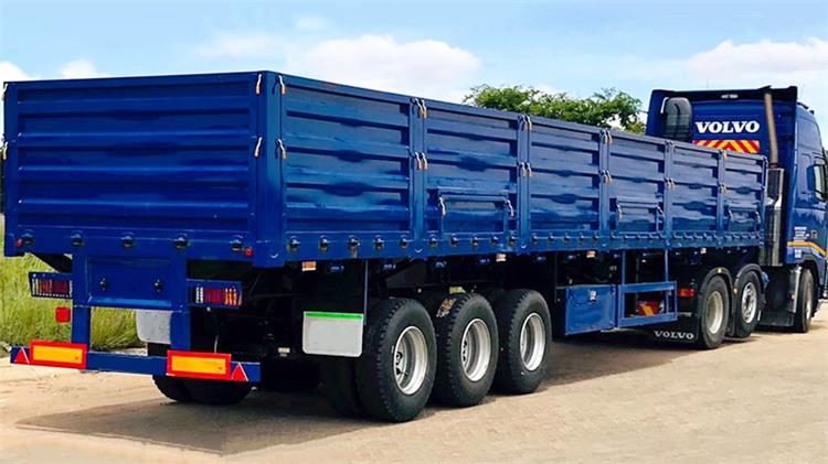 Bhachu Tri Axle 60 Ton Grain Transport Trailer for Sale In Kenya Nairobi