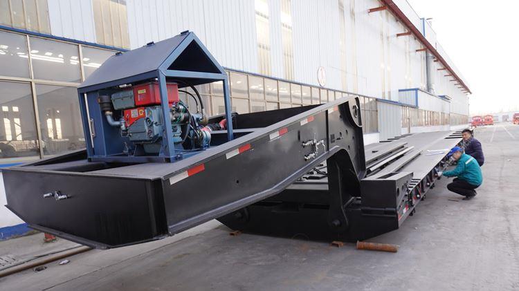 Bhachu 4 Axle 120 Ton Hydraulic Gooseneck Trailer for Sale In Kenya Eldoret