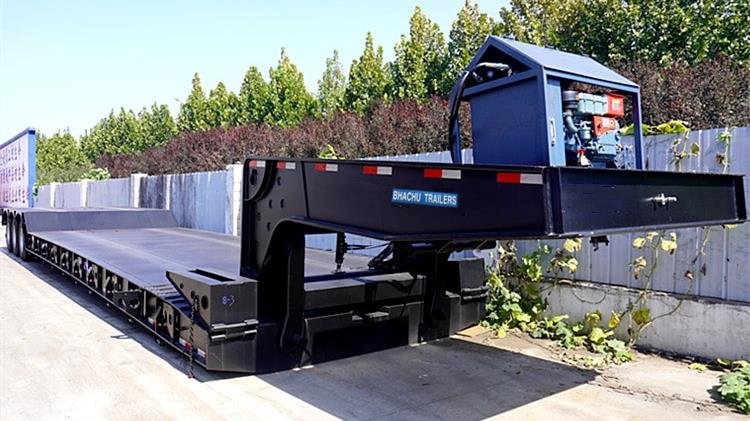 Bhachu 100 Ton Lowboy Gooseneck Trailer for Sale in Kenya Mombasa city Limits