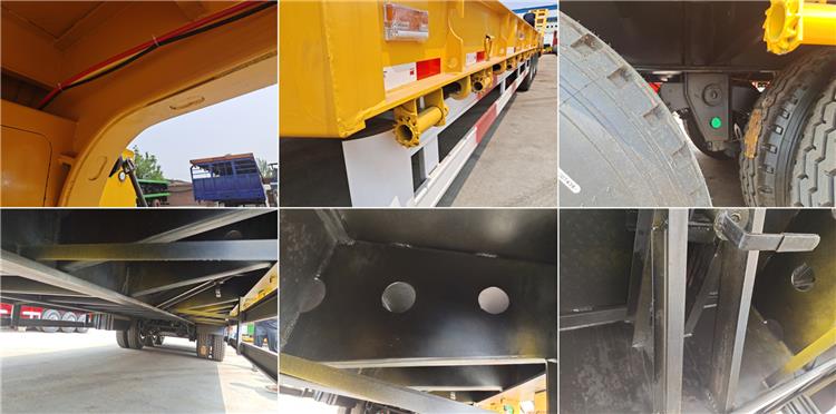 3 Axle 80 Ton Low Bed Truck for Sale In Kenya - Bhachu Trailers Price