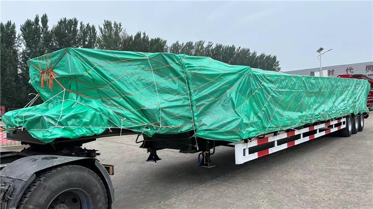 Tri Axle 80 Ton Low Bed Truck Trailer for Sale | Bhachu Trailers Price
