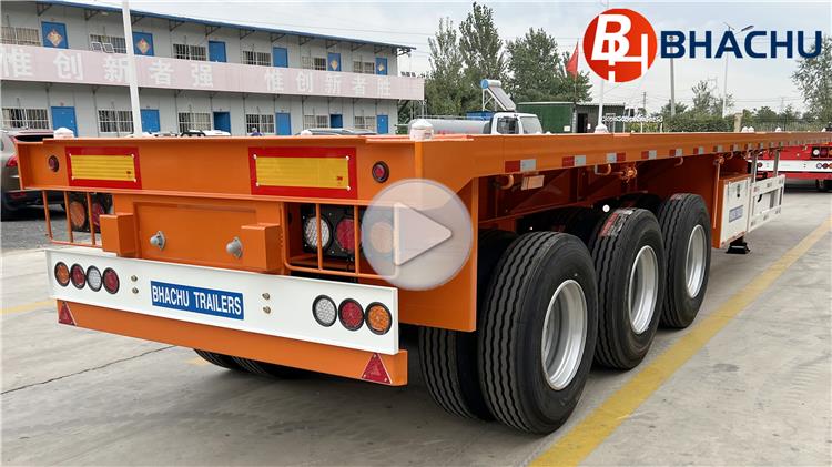 12.5m Tri Axle Flatbed Trailer for Sale | Bhachu Trailers Prices In Kenya