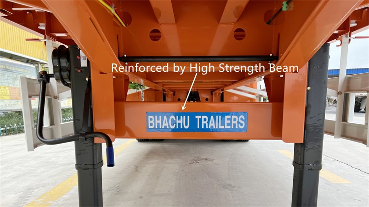 12.5m Tri Axle Flatbed Trailer for Sale | Bhachu Trailers Prices In Kenya