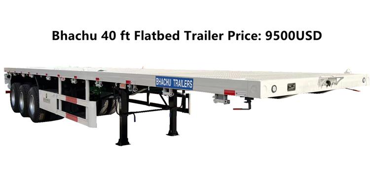 Bhachu Tri Axle Flatbed Trailer for Sale in Kenya