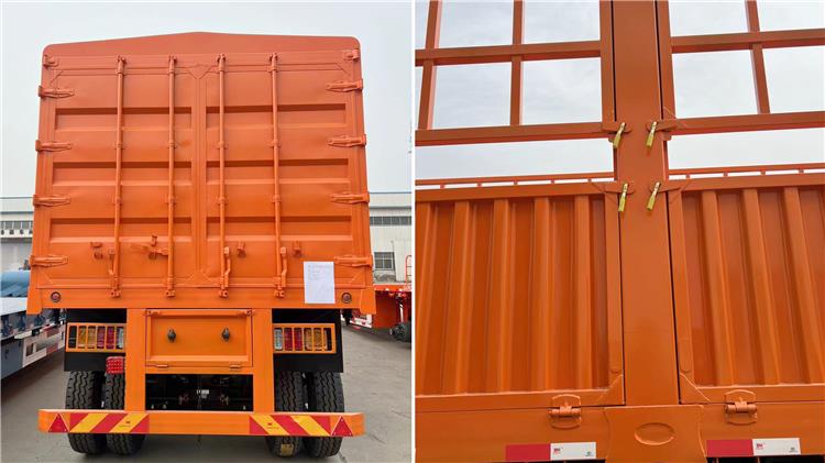 Bhachu 3 Axle 60 Ton Fence Semi Trailer for Sale In Tanzania
