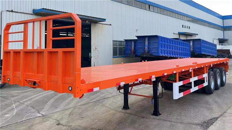 Tri Axle Trailer for Sale with Front Wall In Tanzania | Bhachu Trailers