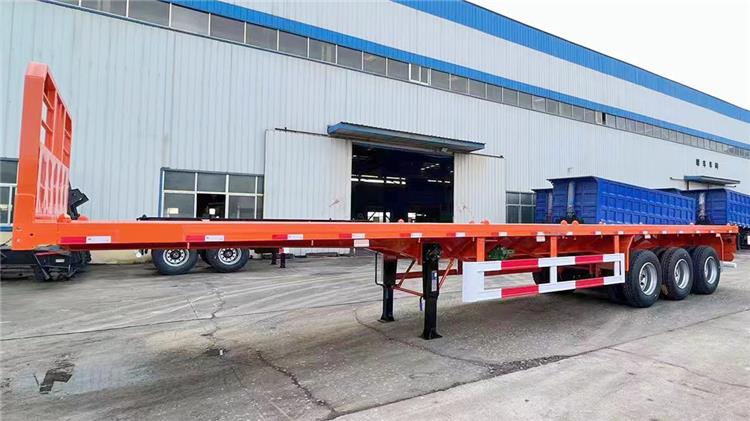 Tri Axle Trailer for Sale with Front Wall In Tanzania | Bhachu Trailers