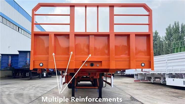 Tri Axle Trailer for Sale with Front Wall In Tanzania | Bhachu Trailers