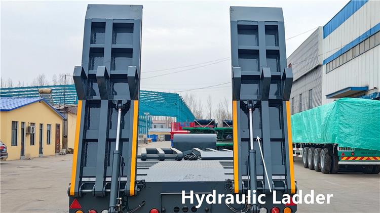Bhachu 4 Axle 100 Ton Low Bed Trailer for Sale In Tanzania