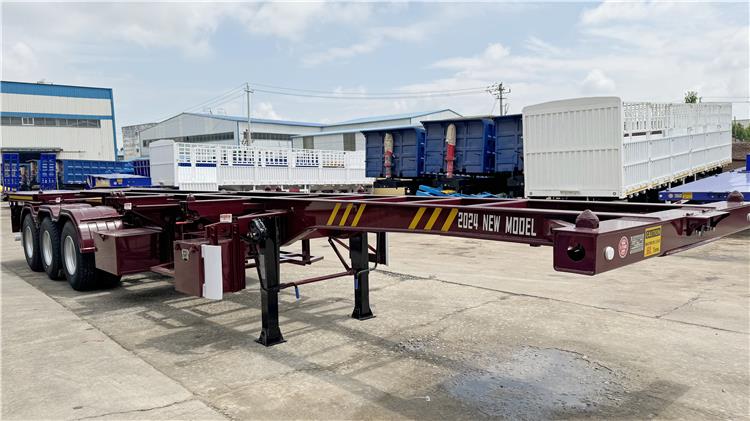 Bhachu 40ft 12m Skeletal Trailer for Sale In Zambia