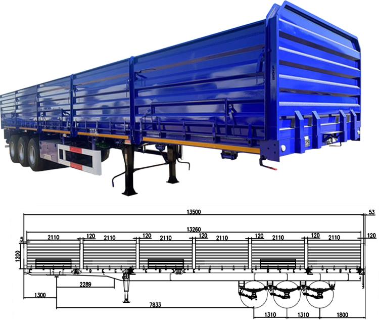 Hans High Sided Drop Side Trailers for Sale In Kenya - Hans Trailers Price List