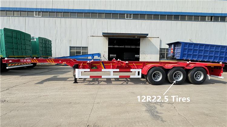 3 Axle Skeletal Semi Trailer for Sale In Kenya Kisumu