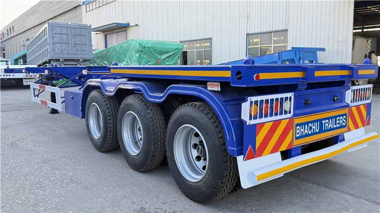 Bhcahu 3 Axle 40FT Container Skeleton Trailer for Sale In Tanzania