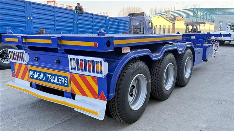 Bhcahu 3 Axle 40FT Container Skeleton Trailer for Sale In Tanzania