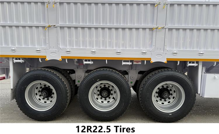 60 Ton Fence Cargo Trailer for Sale In Tanzania