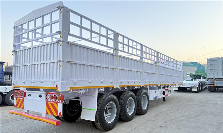 60 Ton Fence Cargo Trailer for Sale In Tanzania