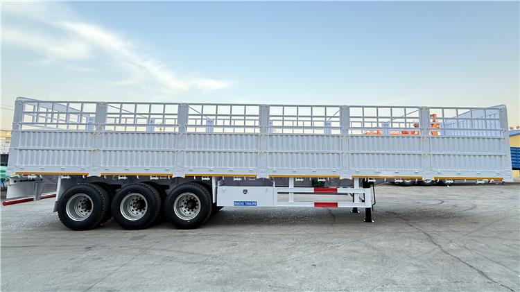 60 Ton Fence Cargo Trailer for Sale In Tanzania