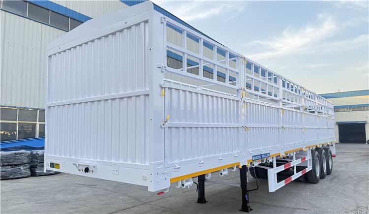 60 Ton Fence Cargo Trailer for Sale In Tanzania