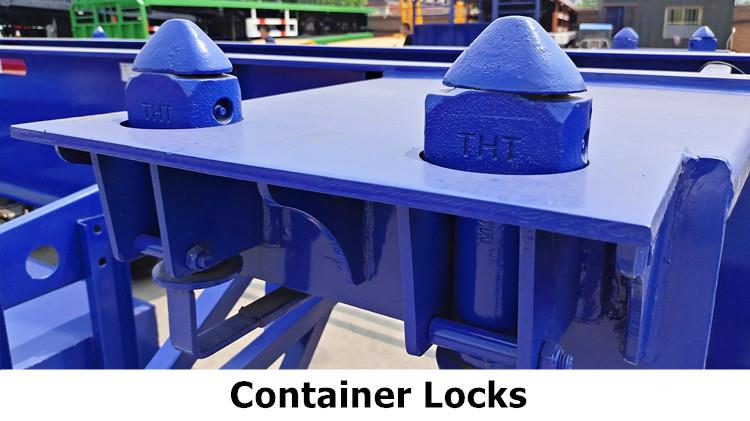 Bhcahu 3 Axle 40FT Container Skeleton Trailer for Sale In Tanzania