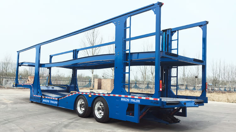 2 Axle 8 Car Transporter Trailer for Sale in Tanzania