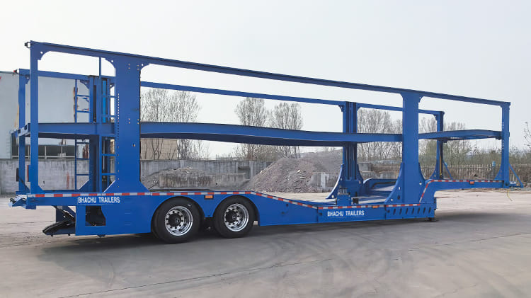 2 Axle 8 Car Transporter Trailer for Sale in Tanzania