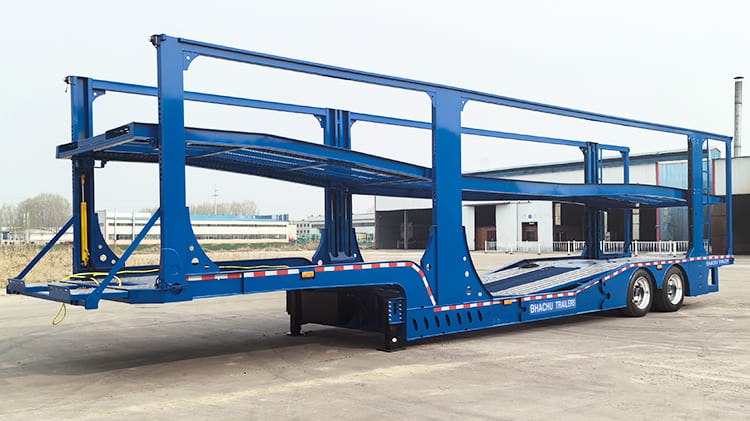 2 Axle 8 Car Transporter Trailer for Sale in Tanzania