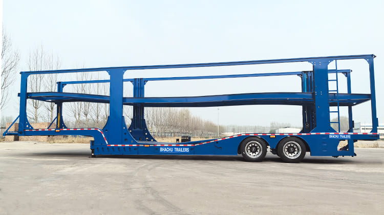 2 Axle 8 Car Transporter Trailer for Sale in Tanzania
