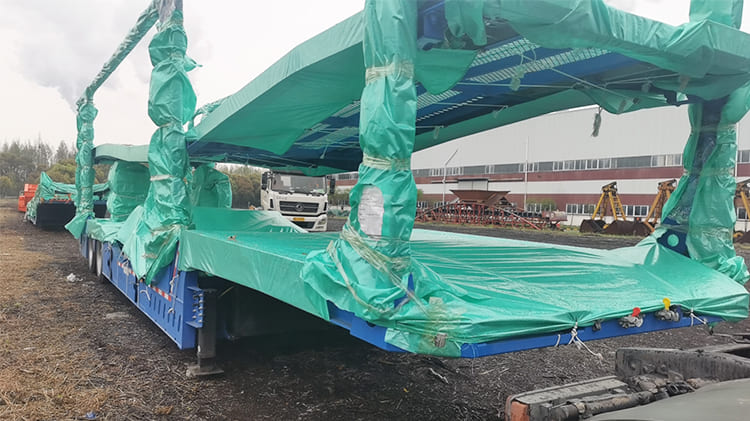 2 Axle 8 Car Transporter Trailer for Sale in Tanzania